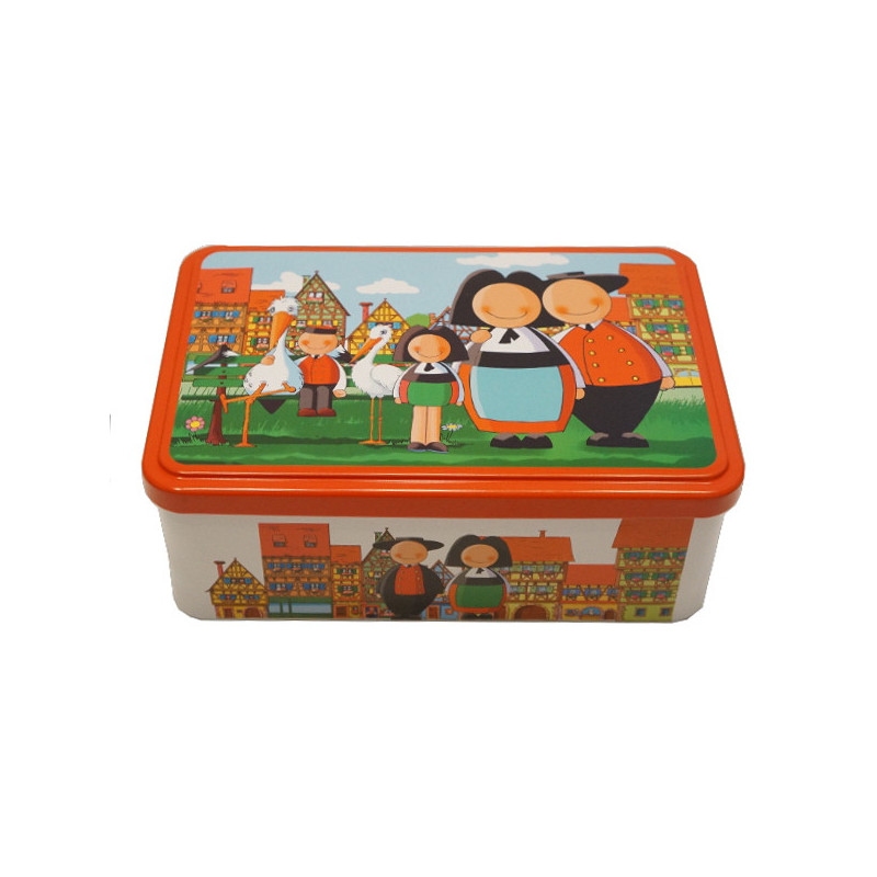Thun Boîte à biscuits en porcelaine prélude dhiver taille unique multicolore